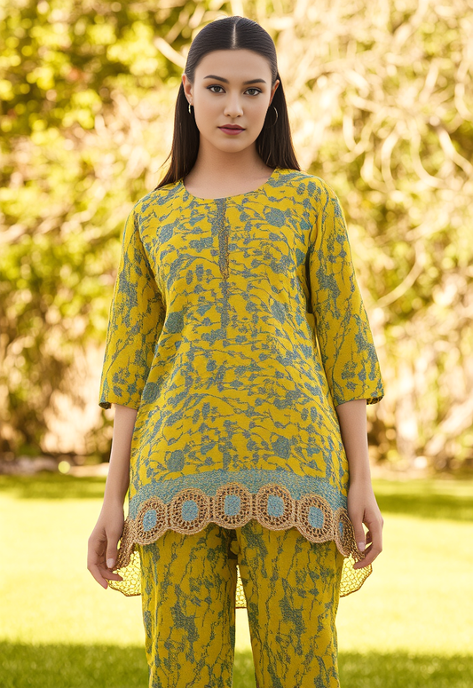 kids Fine quality lawn handmade& embroidery boring